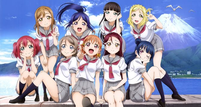 Dzīvā mīla! Skolas elku projekts. Love Live!: School Idol Project
