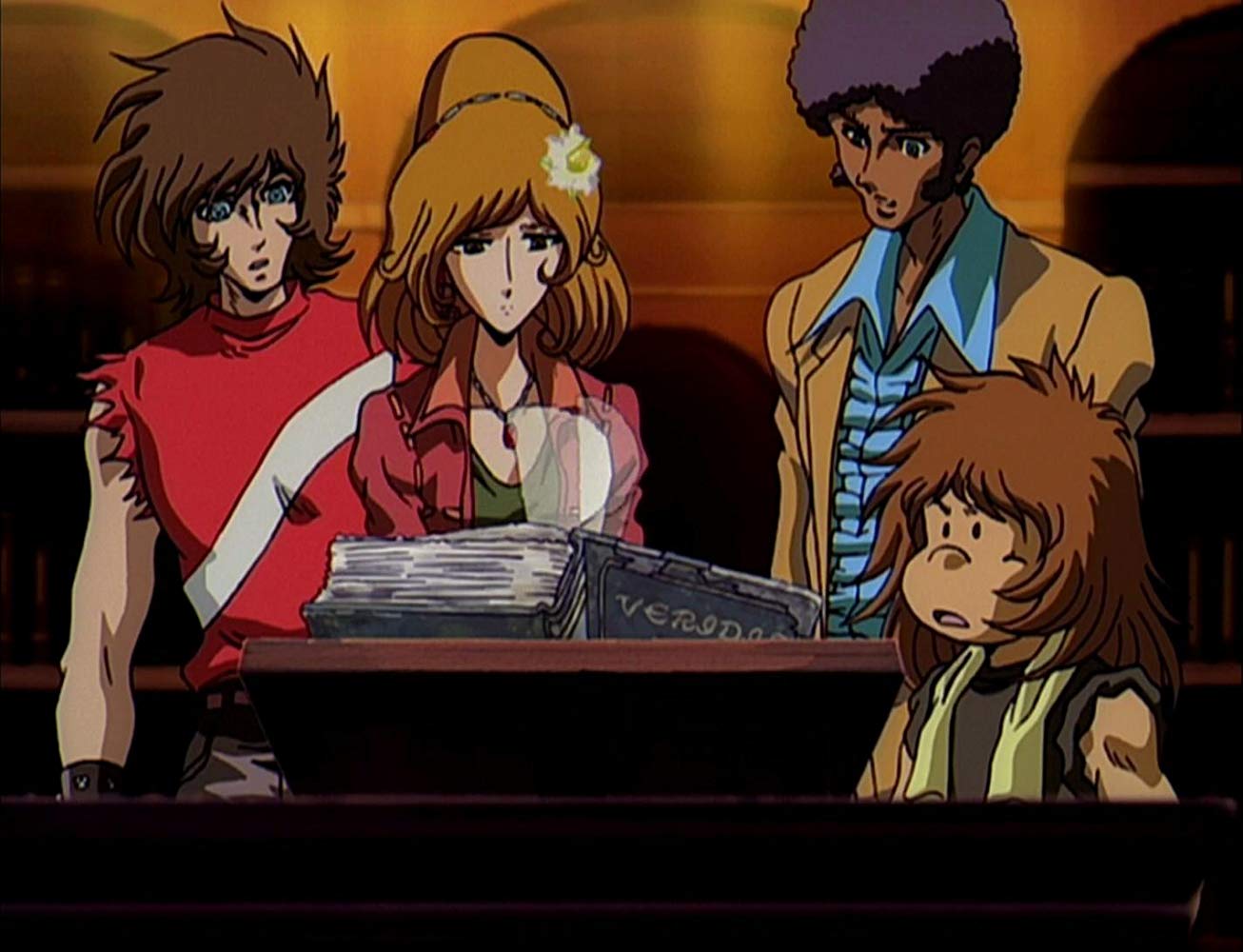 “Interstella 5555: Stāsts par slepeno zvaigžņu sistēmu”. Interstella 5555: The 5tory of The 5ecret 5tar 5ystem”