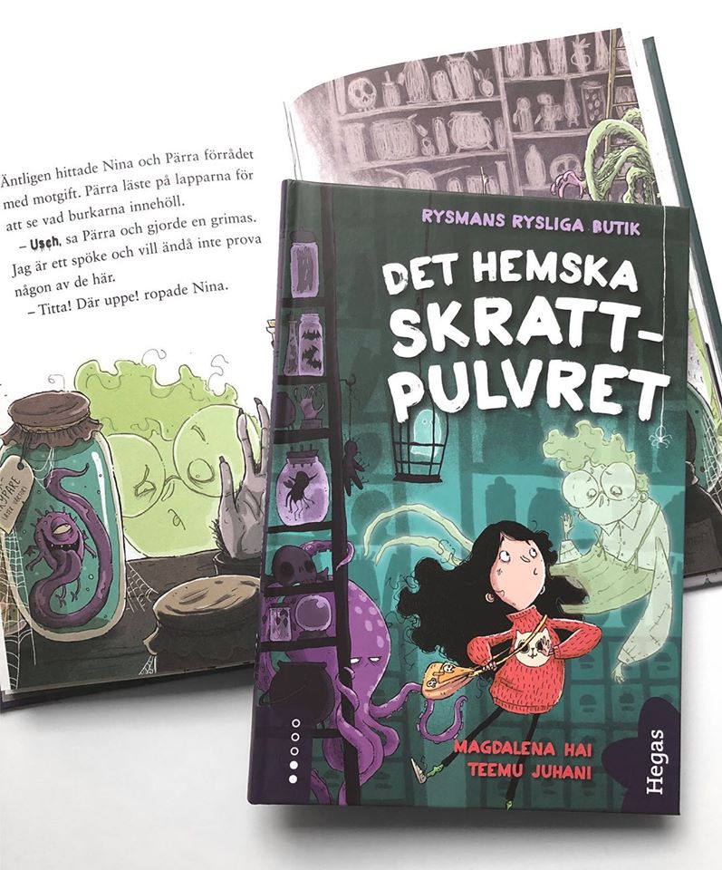 Magdalena Hai un Tēmu Juhani "Šausmu veikaliņš un briesmīgais kutināmais pulveris"