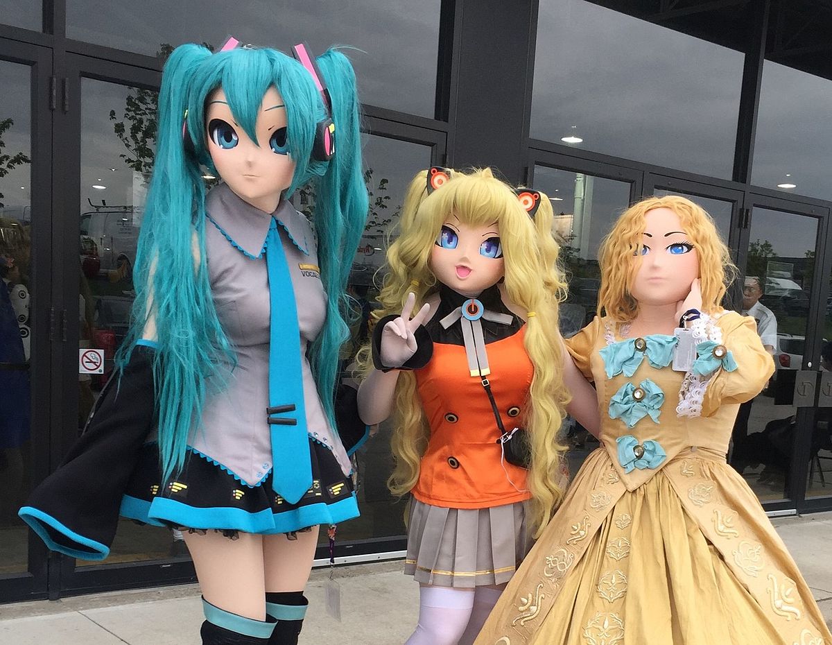 Anime kigurumi jeb angliski - dolleri