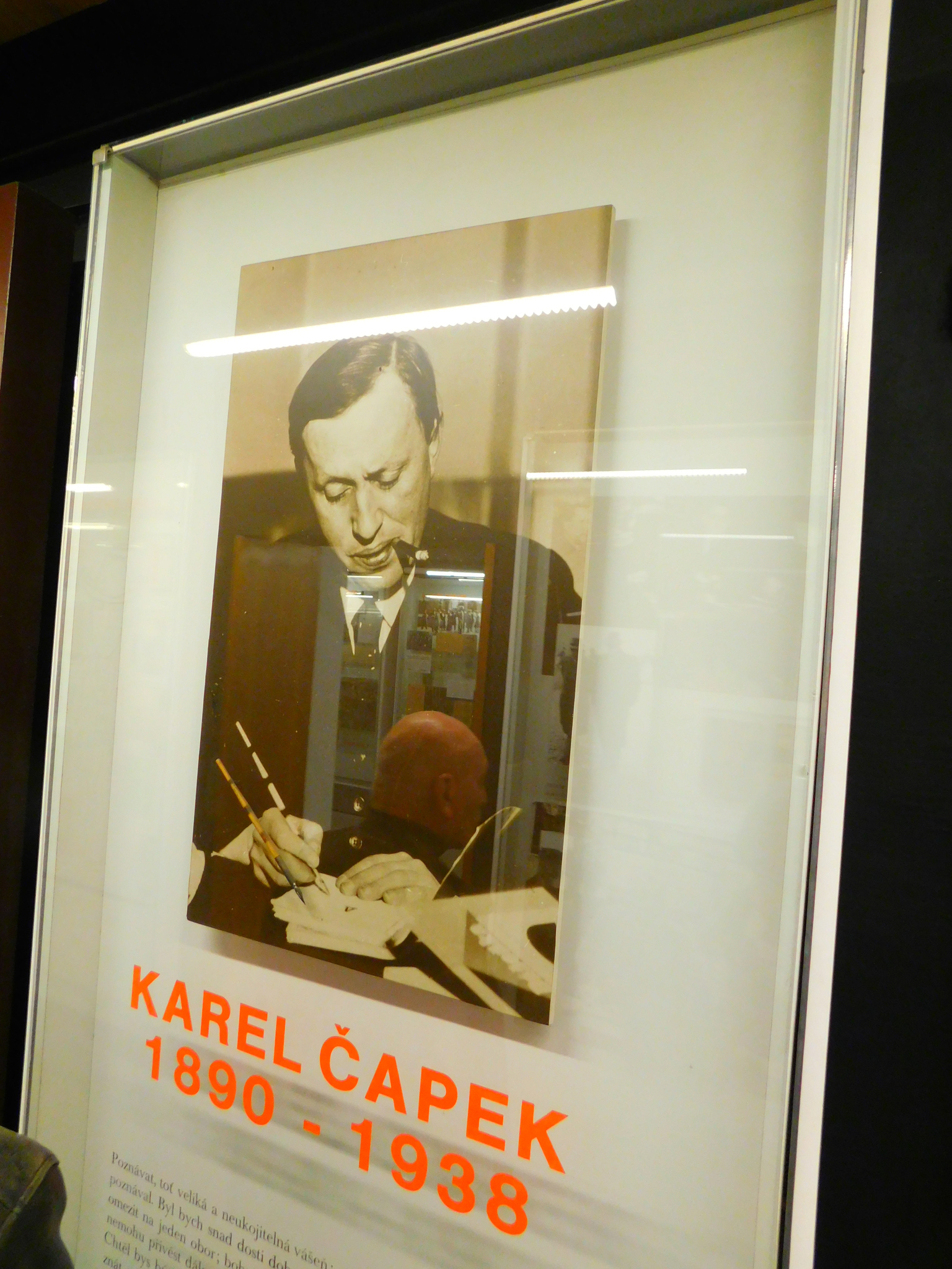 Čehu literatūras klasiķis Karels Čapeks