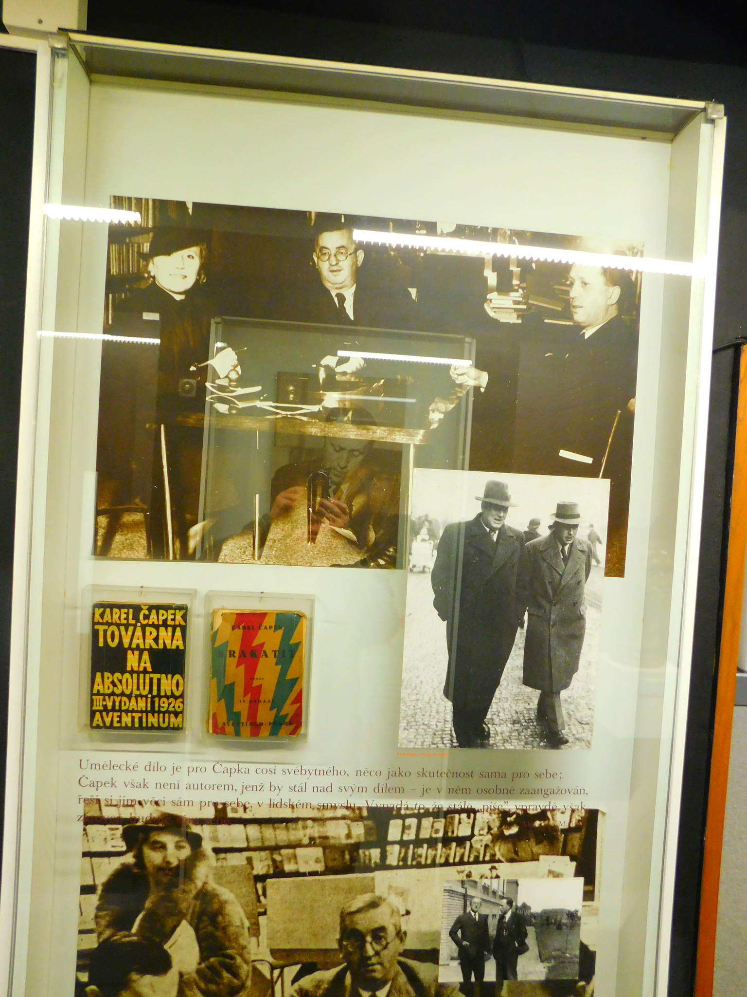 Čehu literatūras klasiķis Karels Čapeks