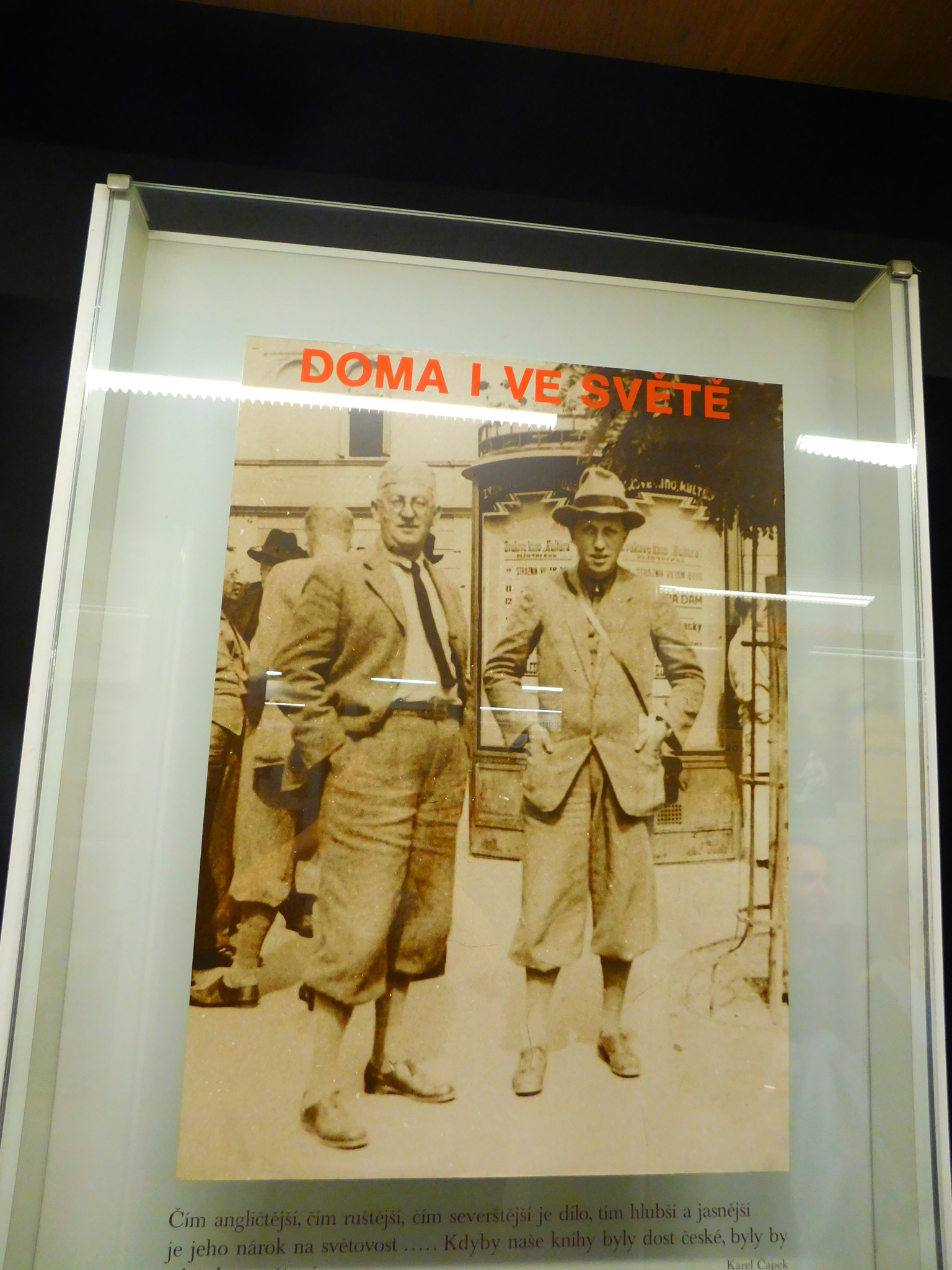 Čehu literatūras klasiķis Karels Čapeks