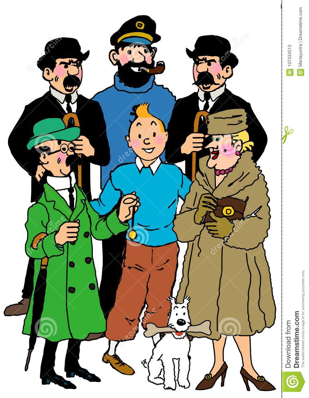 Tintina piedzīvojumi. The Adventures of Tintin 