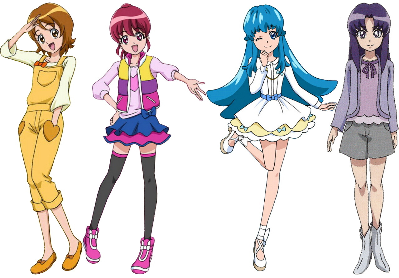 Ar laimi uzlādējošās, jaukās ārstētājas. Happiness Charge Precure! 
