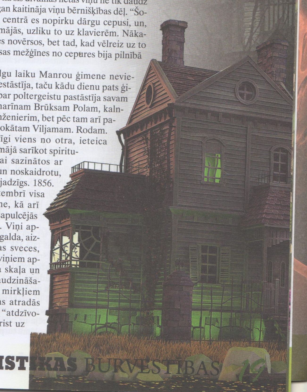 Manrou dēmoniskā māja Sanfrancisko