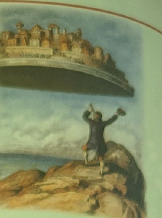 Lidojošās salas mīkla