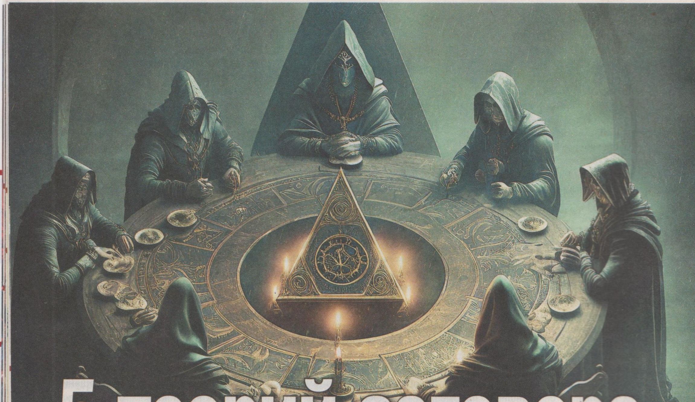 5 sazvērestības teorijas, kuras spēj izmainīt pasauli