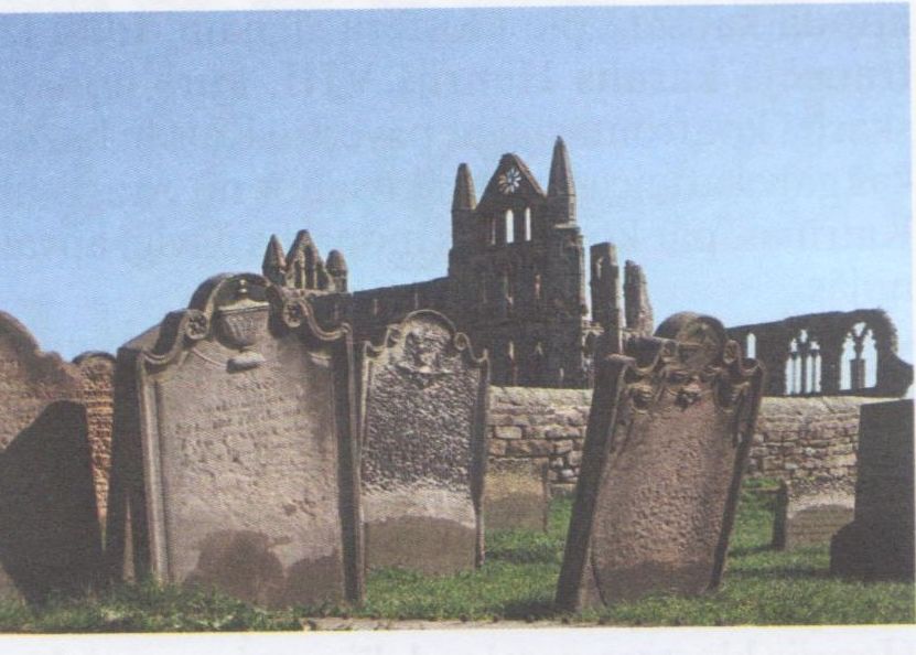Akmens čūsku klosteris – Vitbijas abatija (Whitby Abbey)