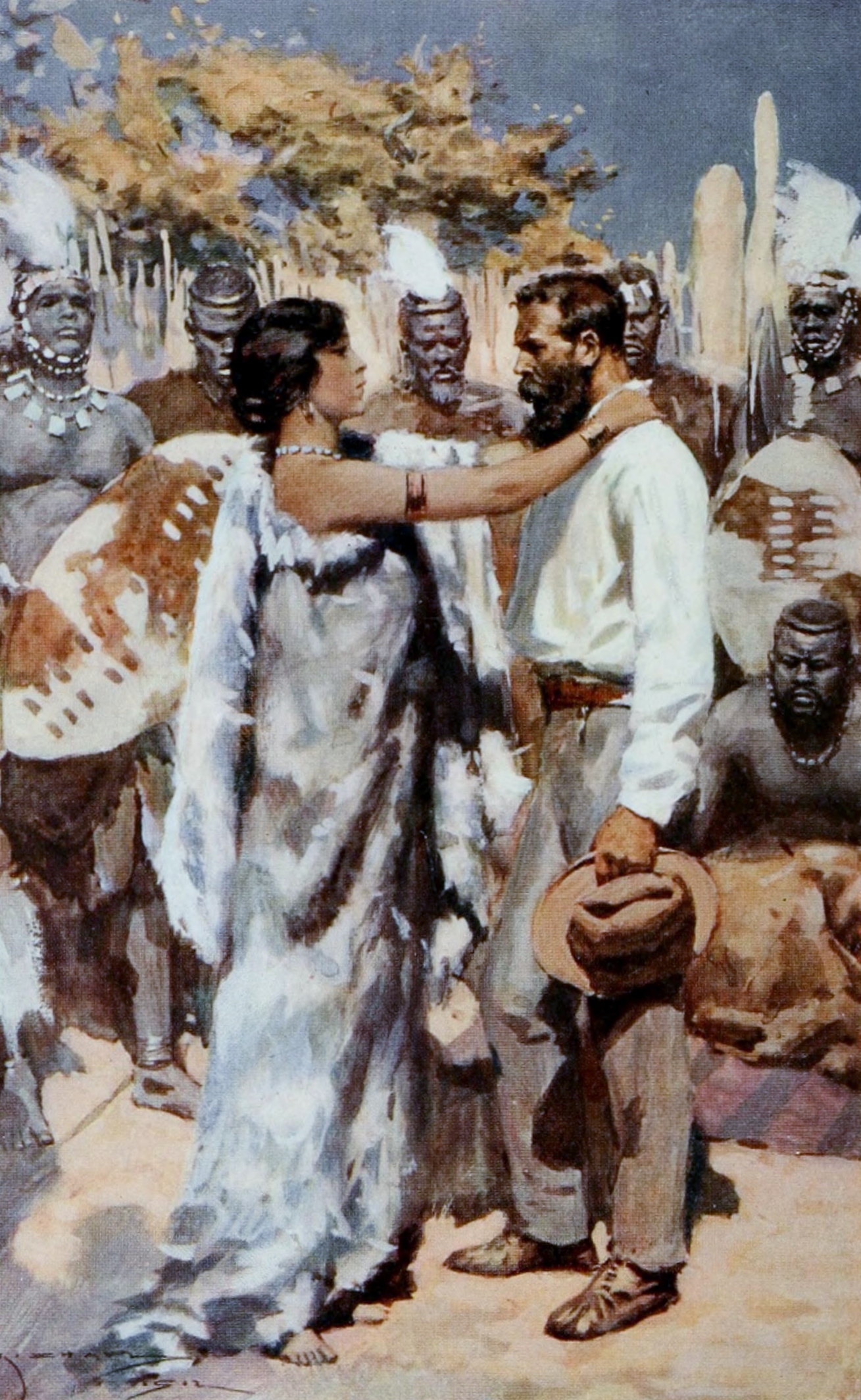 Sērs Henrijs Raiders Hegards. Alans Kvotermeins un citi