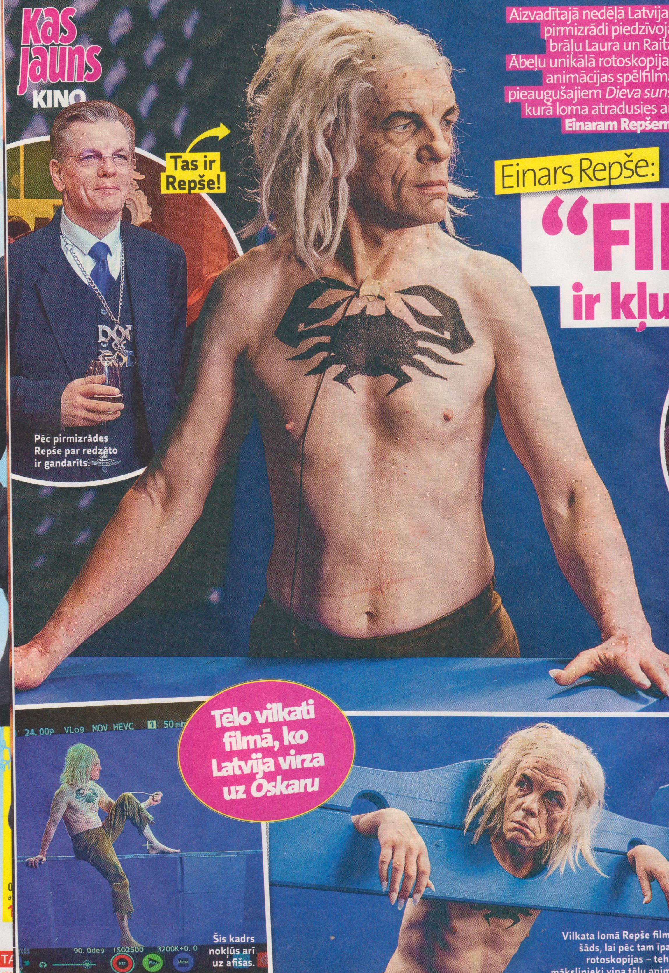 “Filmēšanās ir kļuvusi par manu sirdslietu”